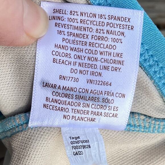 Maternity Swimsuit S Pregnancy Bathing Suit Summer Casual Beach Momcore Babymoon - Picture 6 of 7